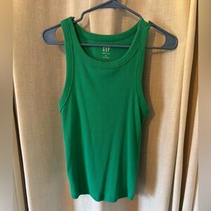 GAP Women's Vibrant Green Tank Top